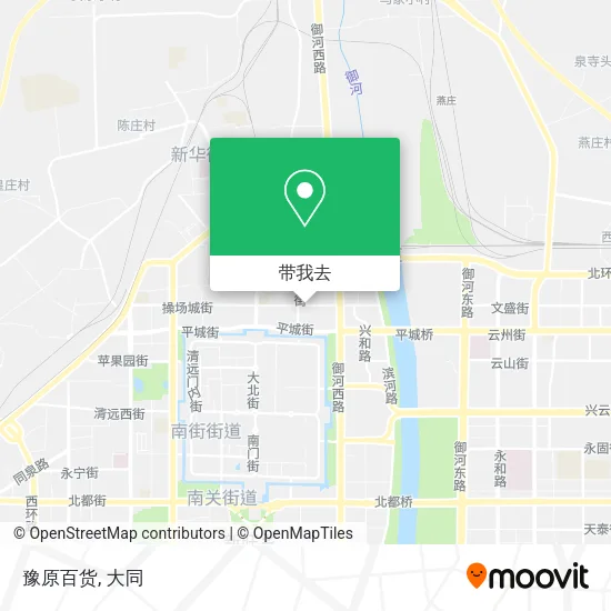 豫原百货地图