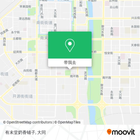 有未堂奶香铺子地图