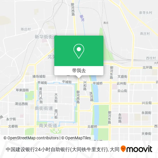 中国建设银行24小时自助银行(大同铁牛里支行)地图