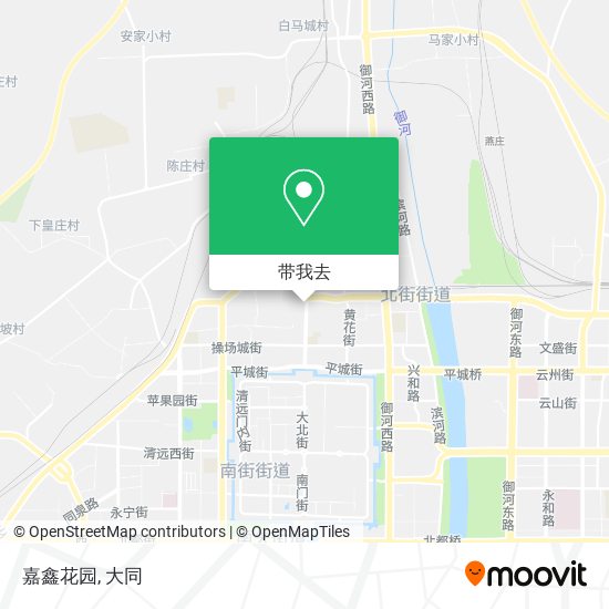嘉鑫花园地图