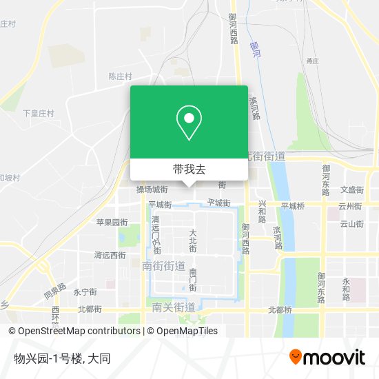 物兴园-1号楼地图