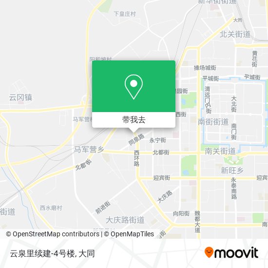 云泉里续建-4号楼地图