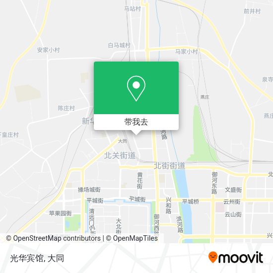 光华宾馆地图
