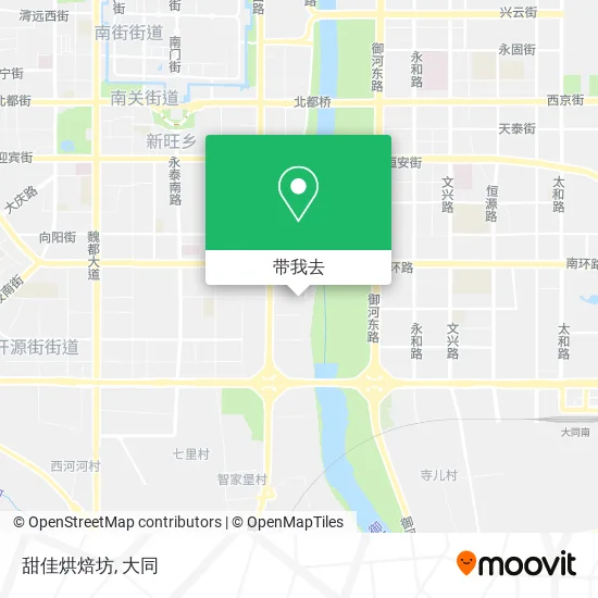 甜佳烘焙坊地图