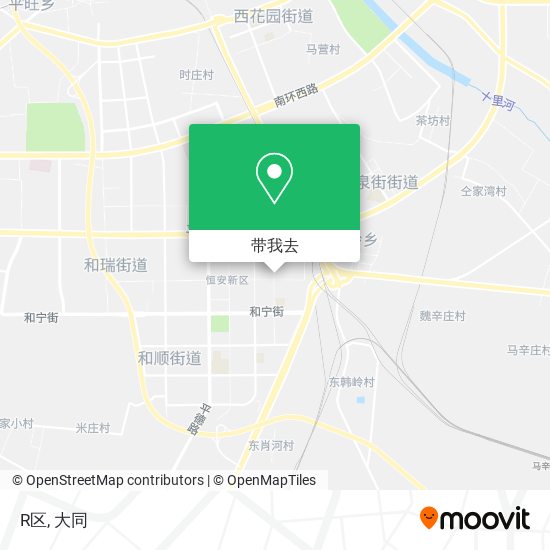 R区地图
