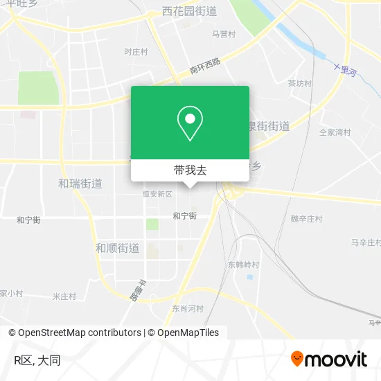 R区地图