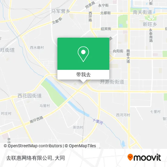 去联惠网络有限公司地图