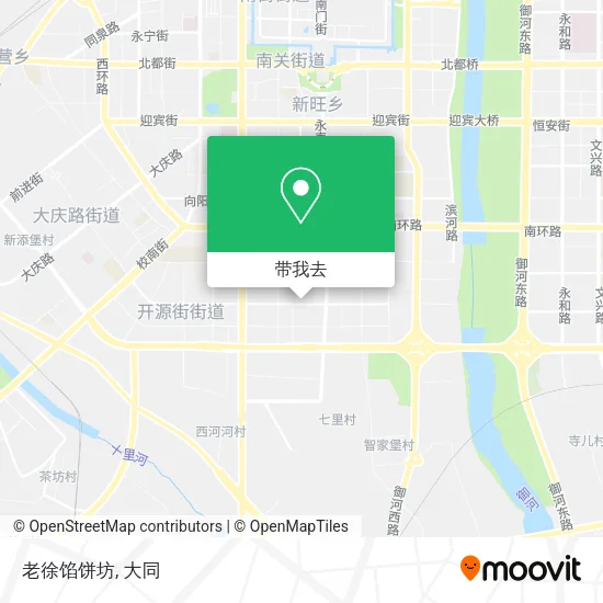 老徐馅饼坊地图