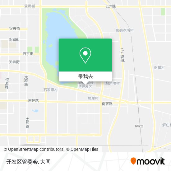 开发区管委会地图