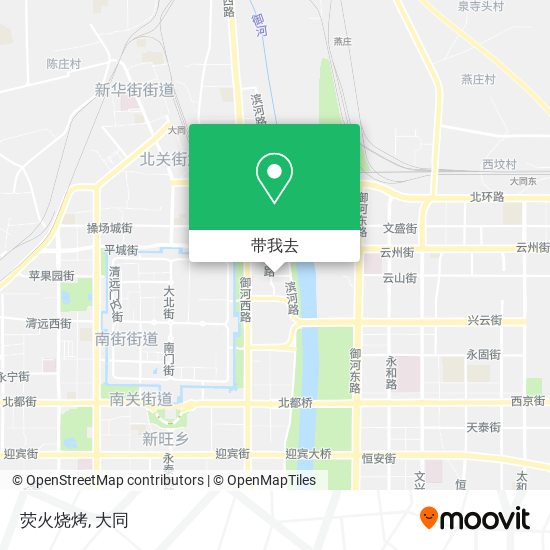 荧火烧烤地图