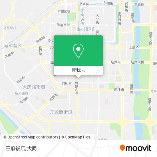 王府饭店地图