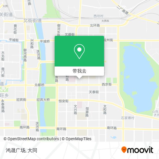 鸿晟广场地图