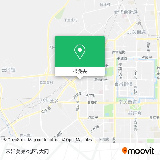 宏洋美第-北区地图