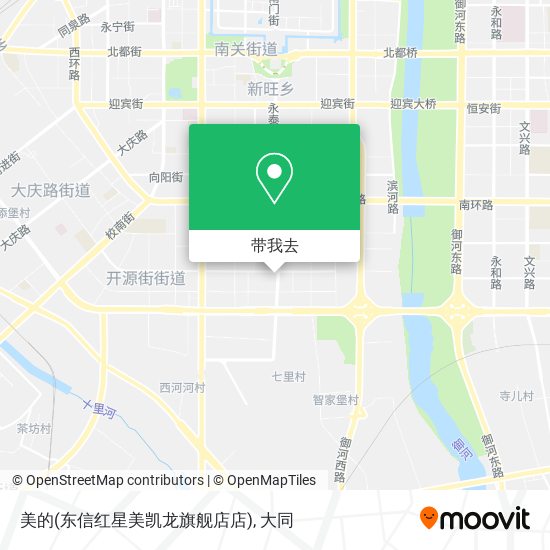 美的(东信红星美凯龙旗舰店店)地图