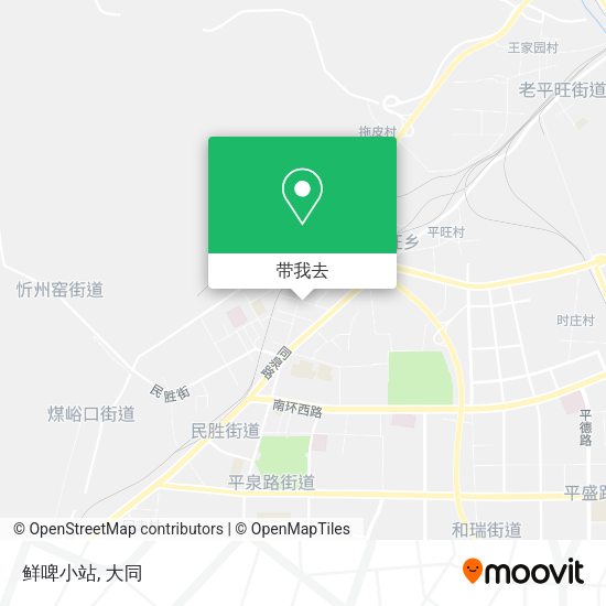 鲜啤小站地图