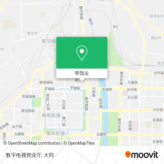 数字电视营业厅地图