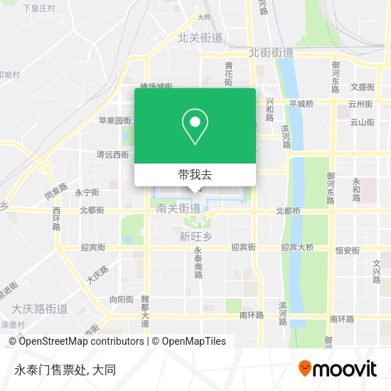 永泰门售票处地图