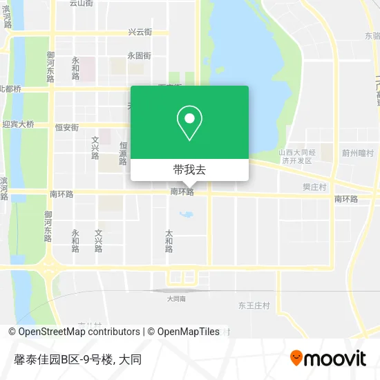 馨泰佳园B区-9号楼地图