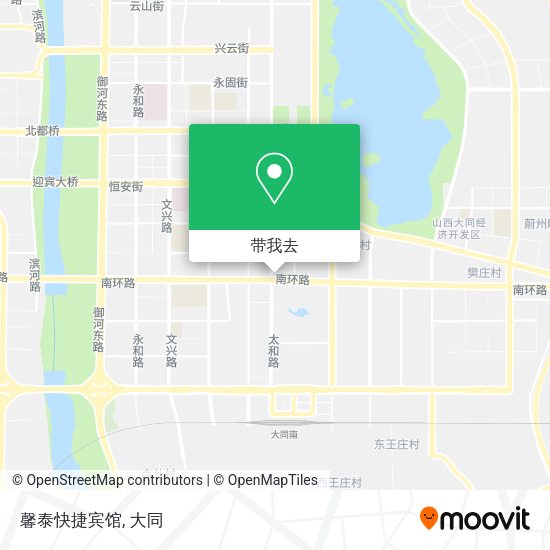 馨泰快捷宾馆地图