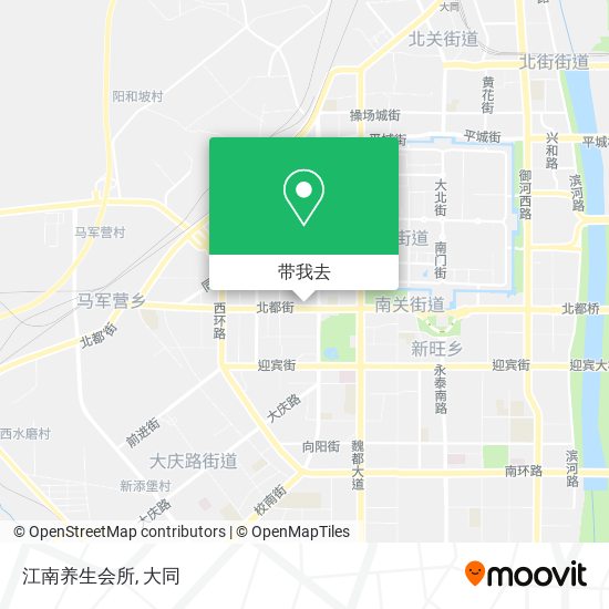 江南养生会所地图