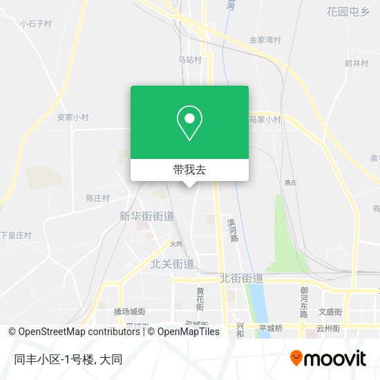 同丰小区-1号楼地图