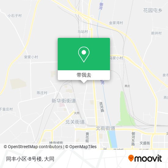 同丰小区-8号楼地图
