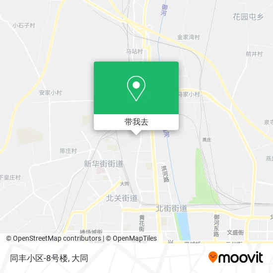同丰小区-8号楼地图