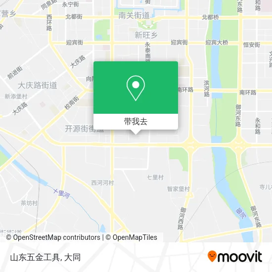 山东五金工具地图