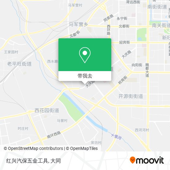 红兴汽保五金工具地图