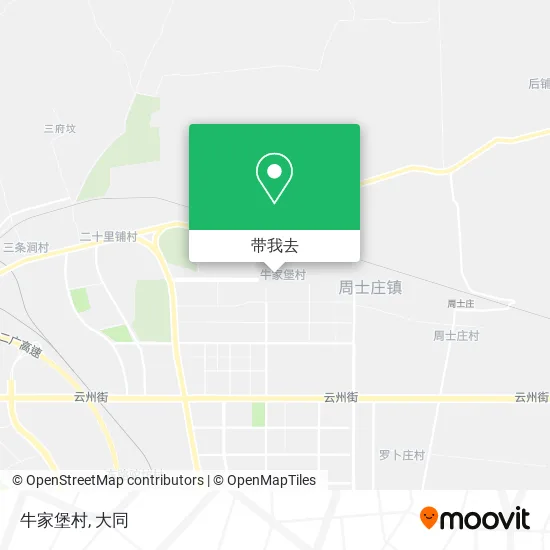 牛家堡村地图