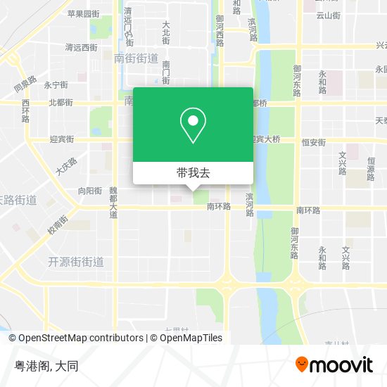 粤港阁地图