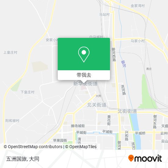 五洲国旅地图