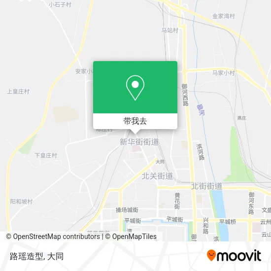 路瑶造型地图