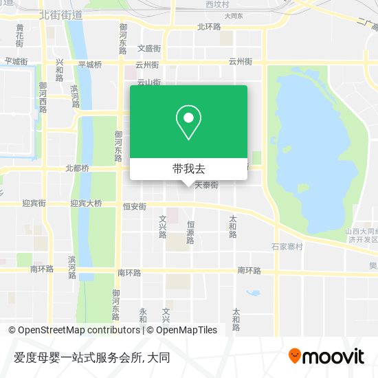 爱度母婴一站式服务会所地图