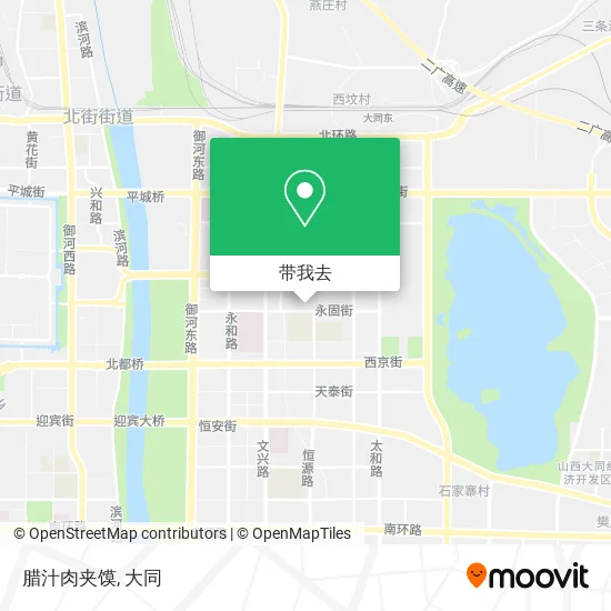 腊汁肉夹馍地图