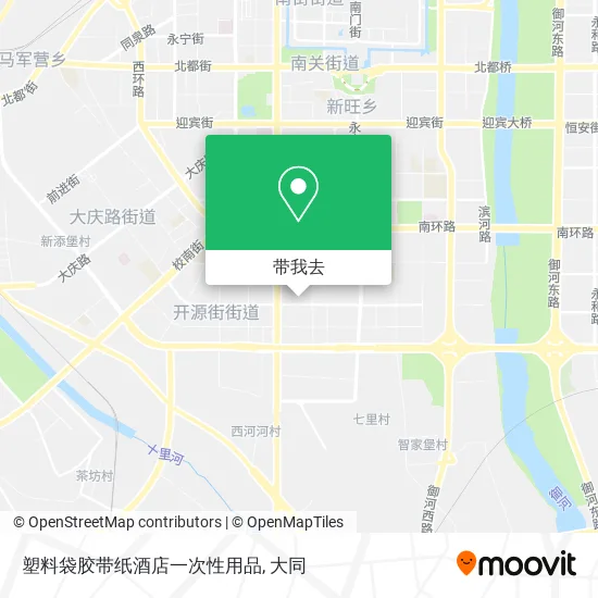 塑料袋胶带纸酒店一次性用品地图