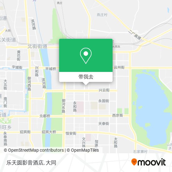 乐天圆影音酒店地图