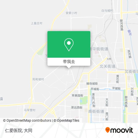 仁爱医院地图