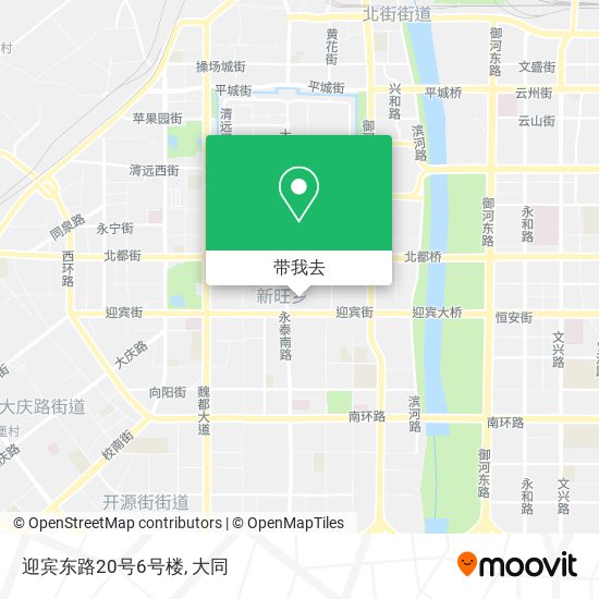 迎宾东路20号6号楼地图