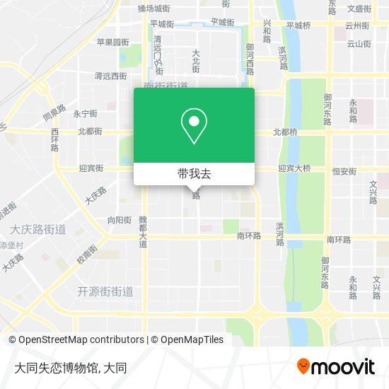 大同失恋博物馆地图