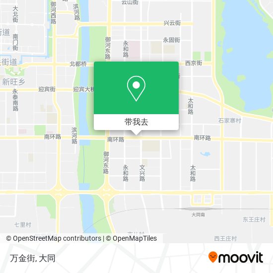 万金街地图