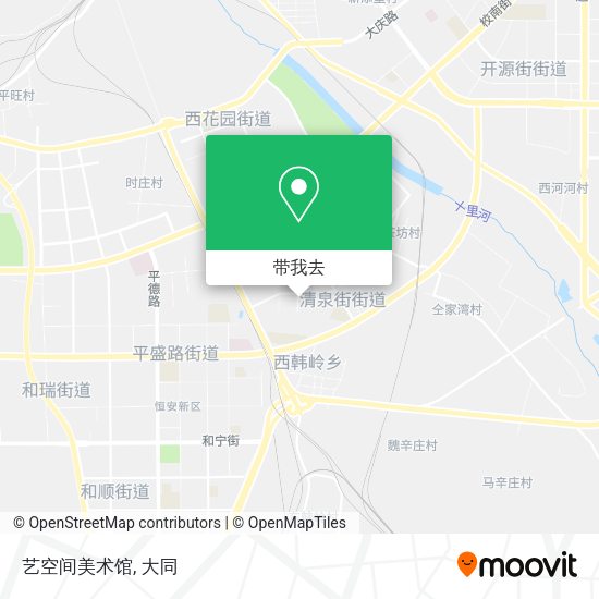 艺空间美术馆地图