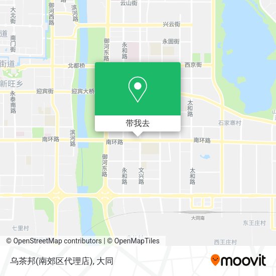 乌茶邦(南郊区代理店)地图