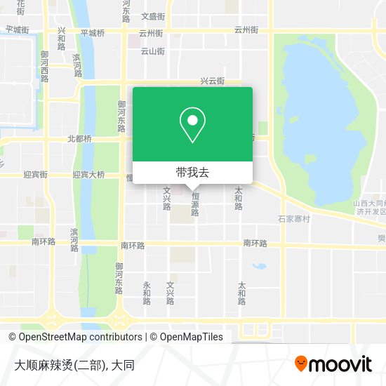 大顺麻辣烫(二部)地图