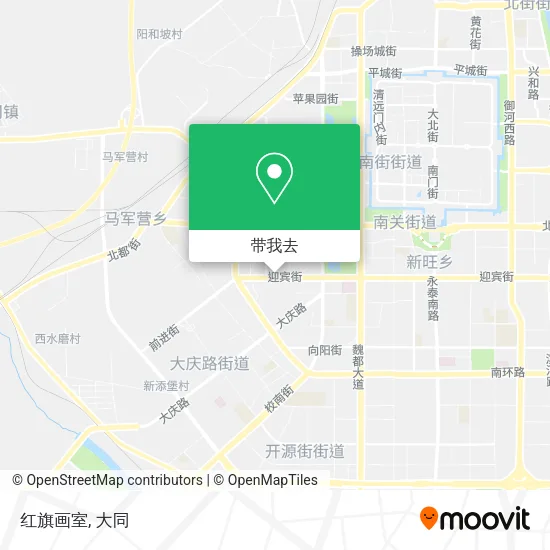 红旗画室地图