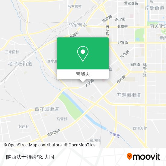 陕西法士特齿轮地图