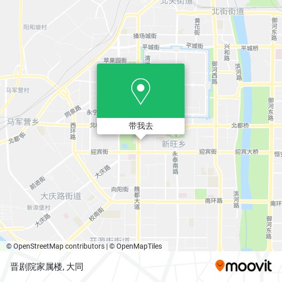 晋剧院家属楼地图