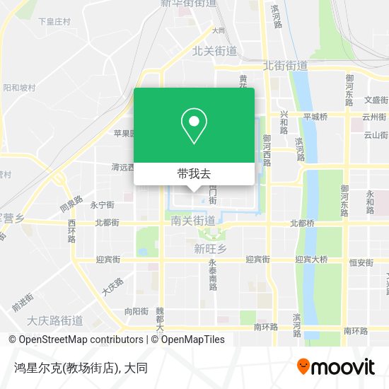 鸿星尔克(教场街店)地图