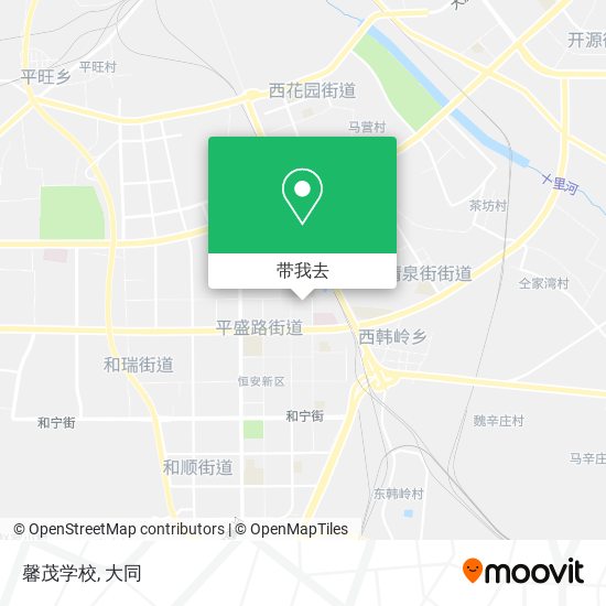馨茂学校地图