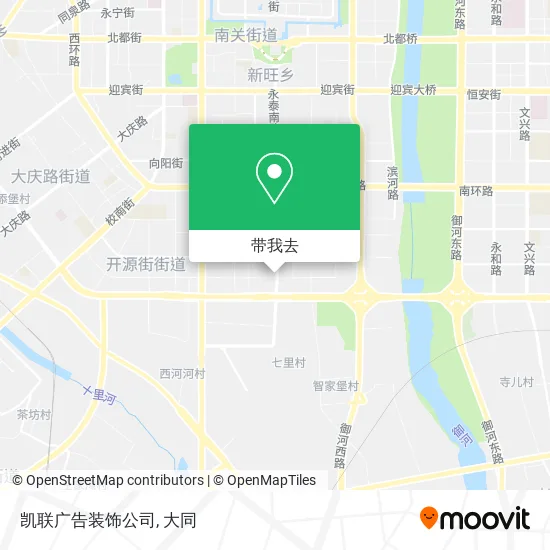 凯联广告装饰公司地图